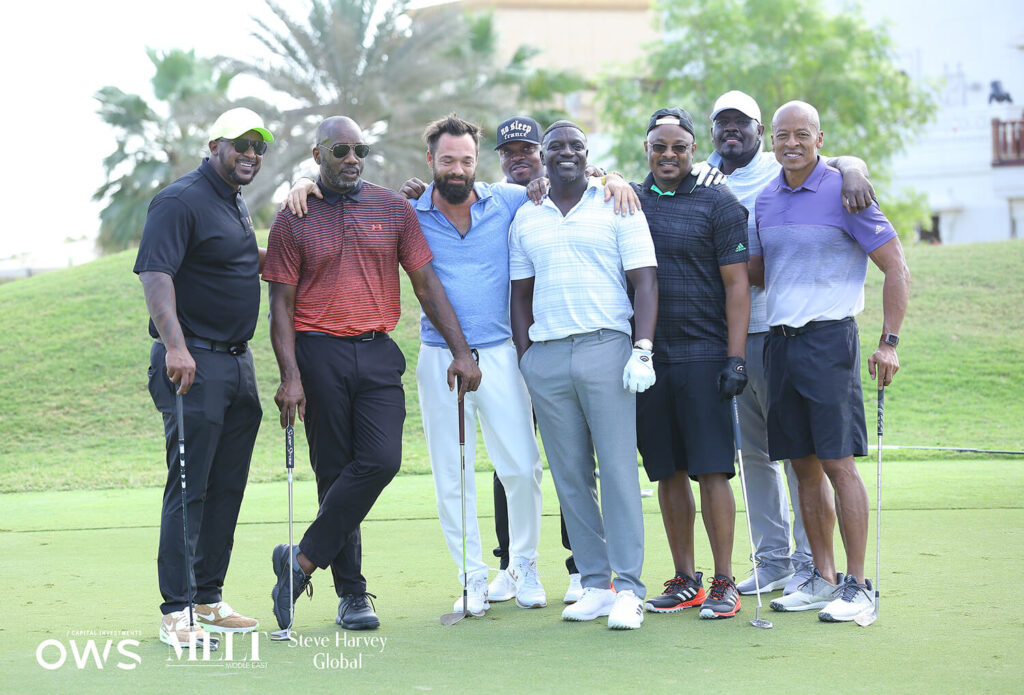 Participants posing for picture