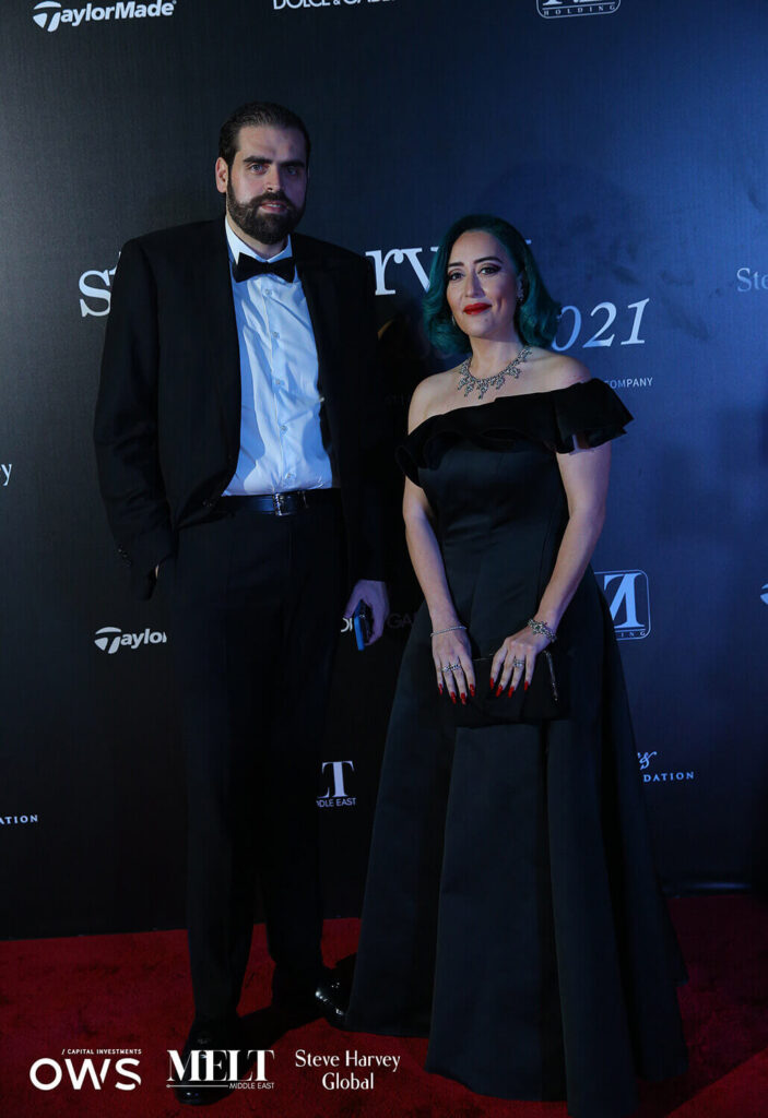 Guests on the red carpet