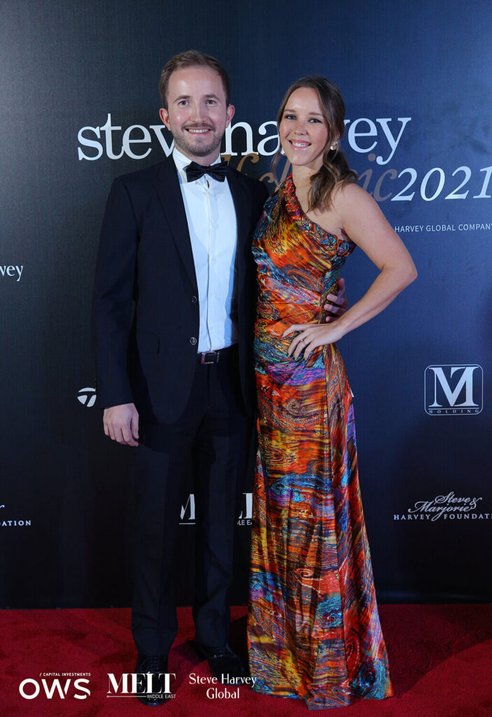 Guests on the red carpet