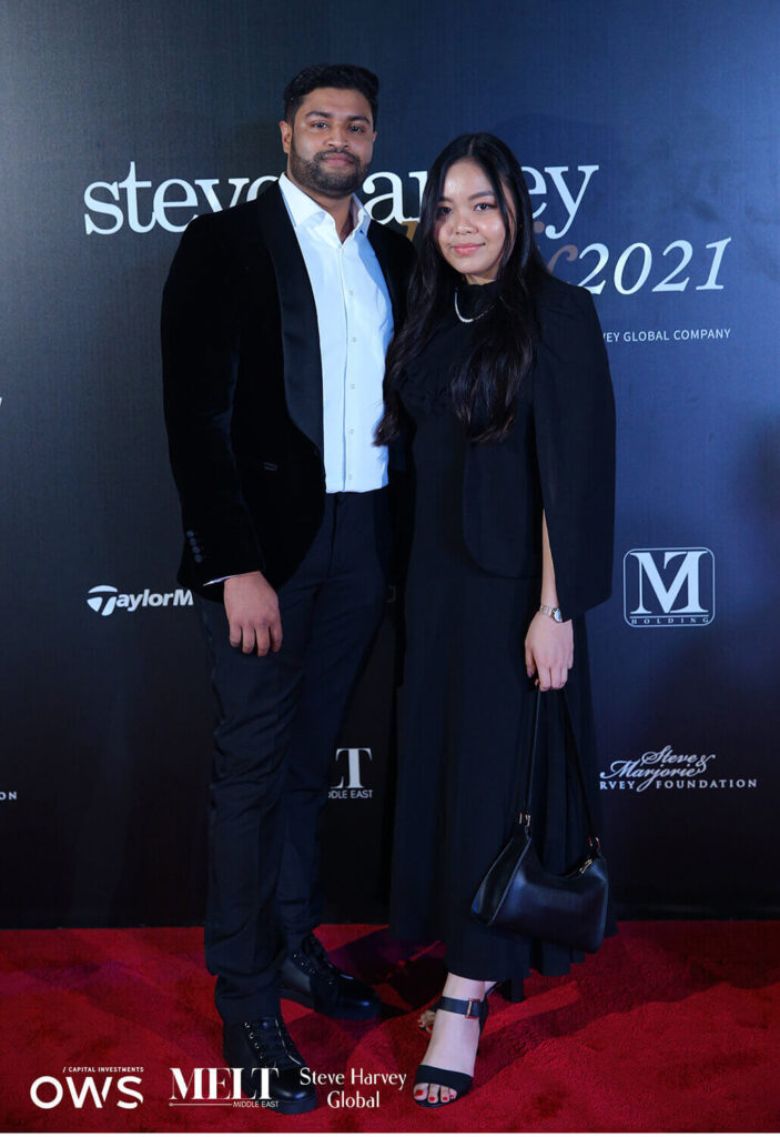 Guests on the red carpet