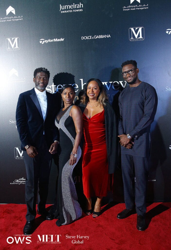 Guests on the red carpet