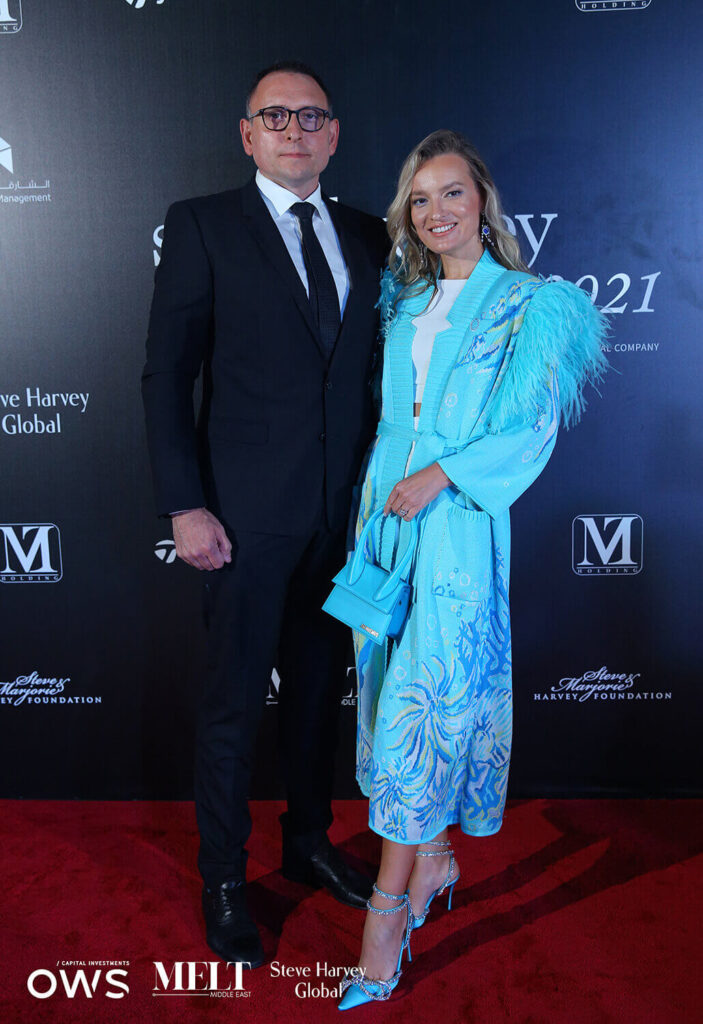 Guests on the red carpet