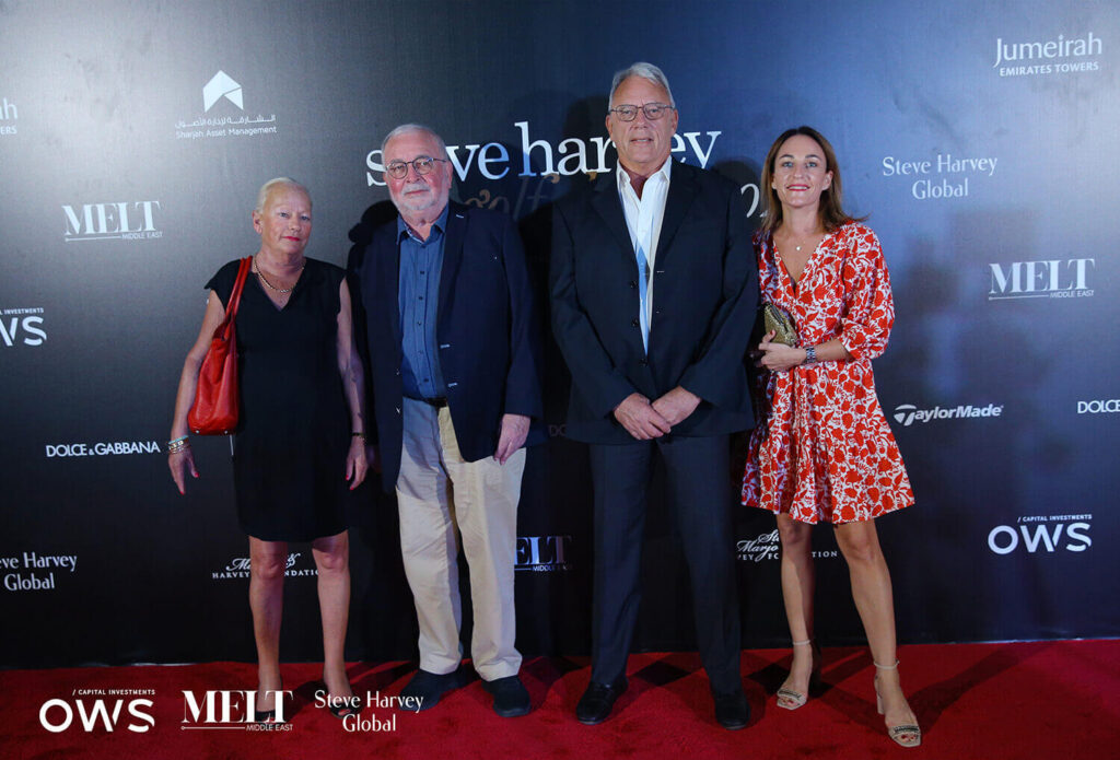 Guests on the red carpet