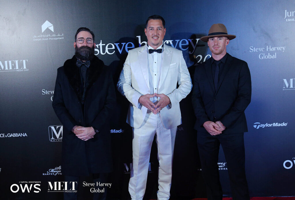 Guests on the red carpet