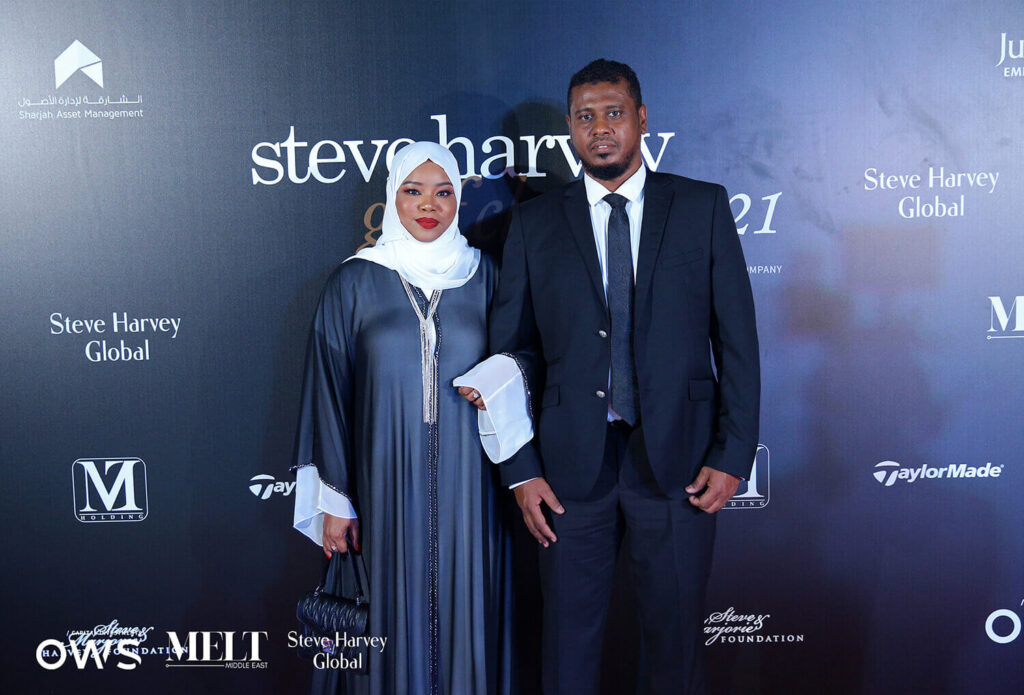 Guests on the red carpet