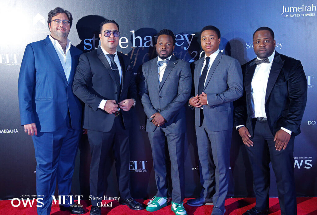 Guests on the red carpet