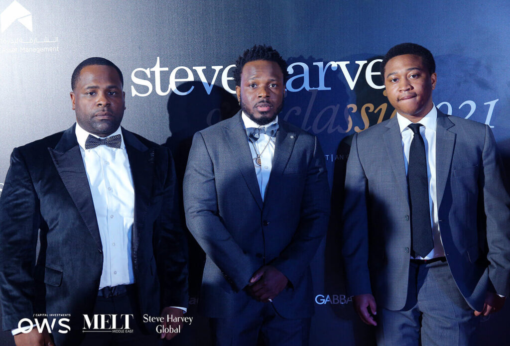 Guests on the red carpet