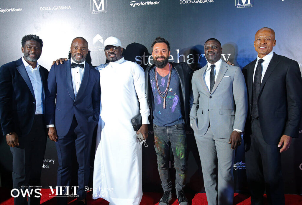 Guests on the red carpet