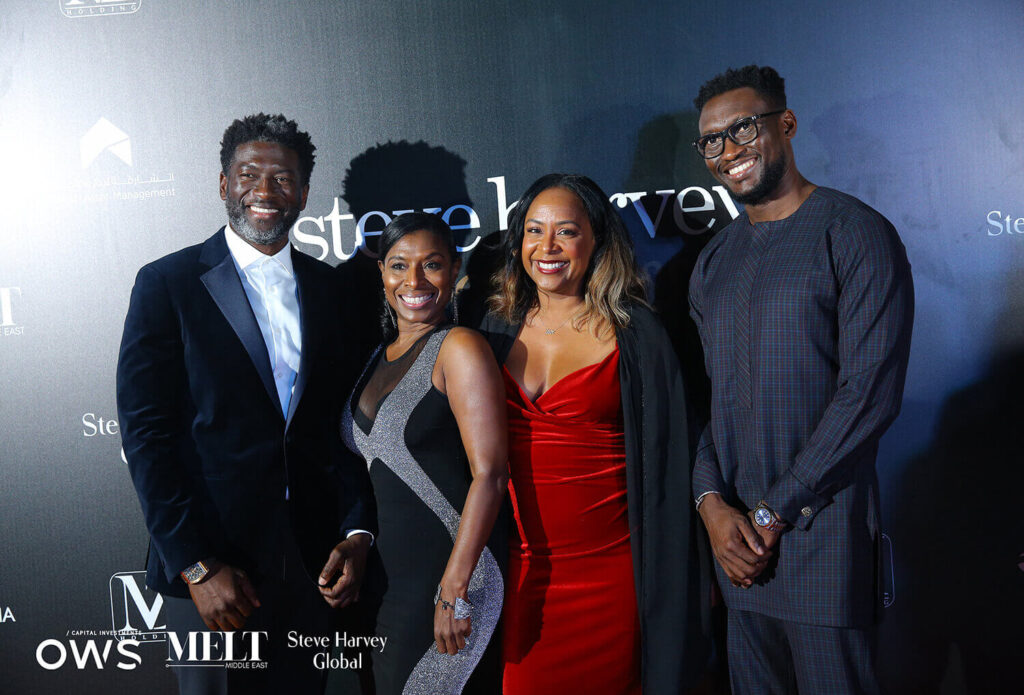 Guests on the red carpet
