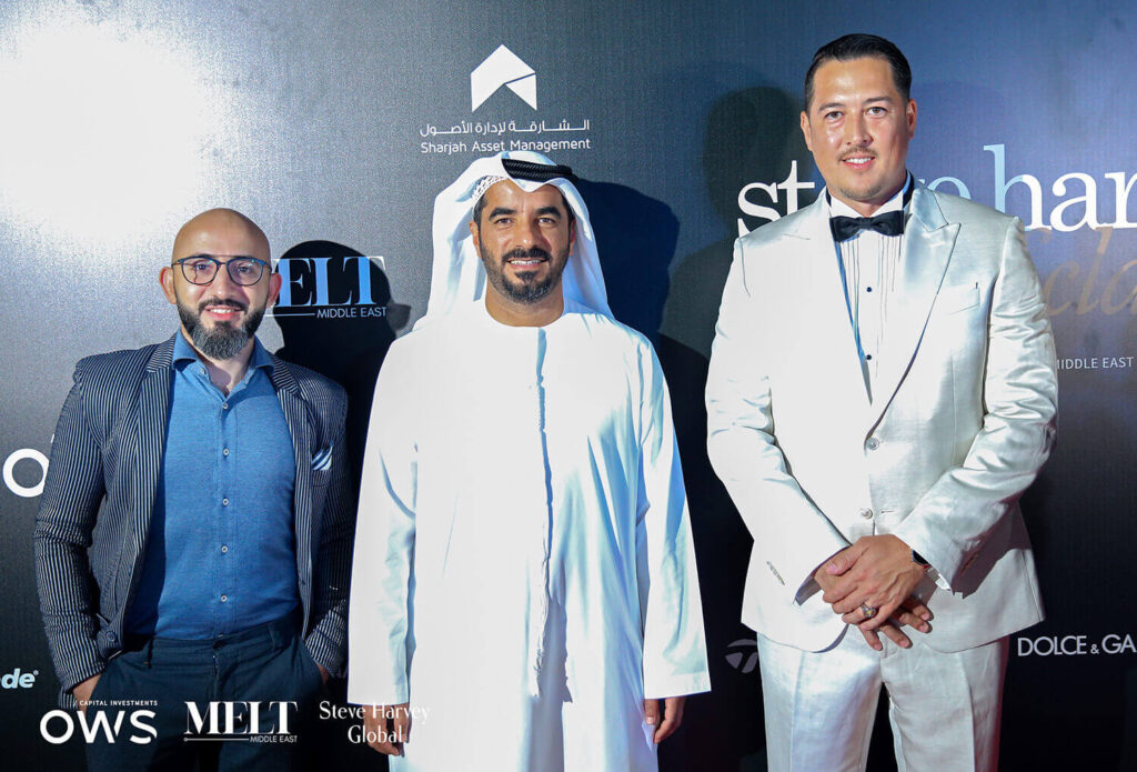 Guests on the red carpet