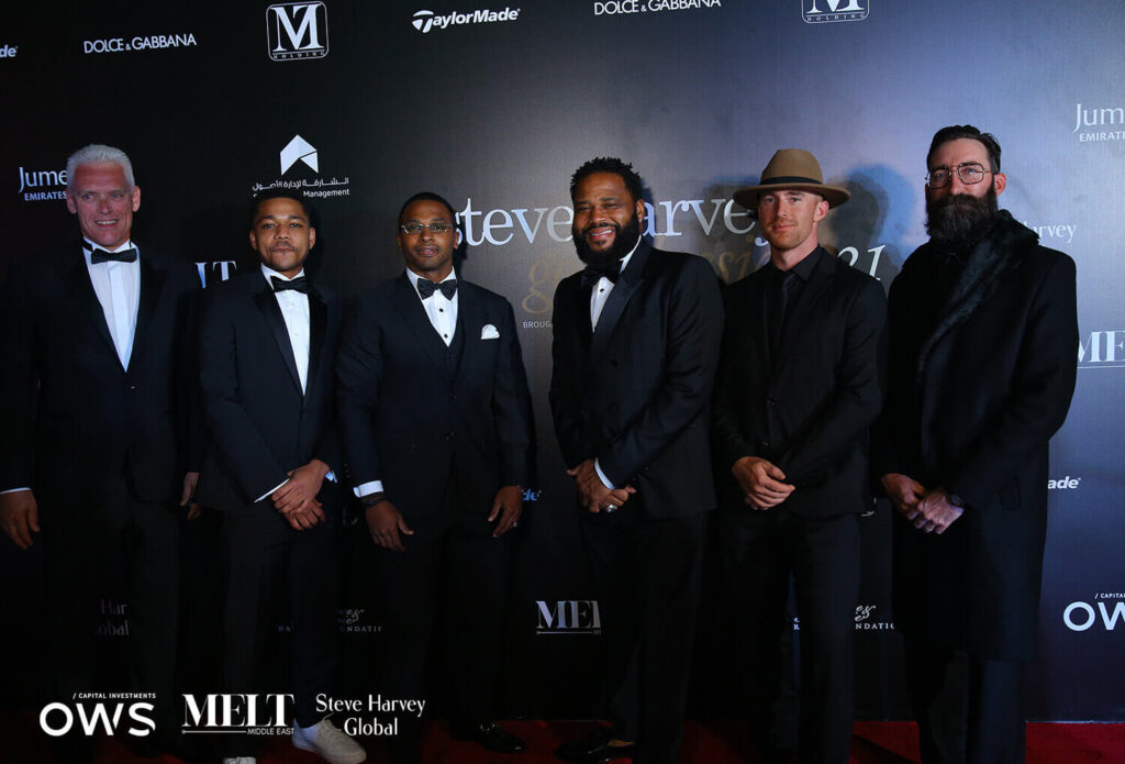 Guests on the red carpet