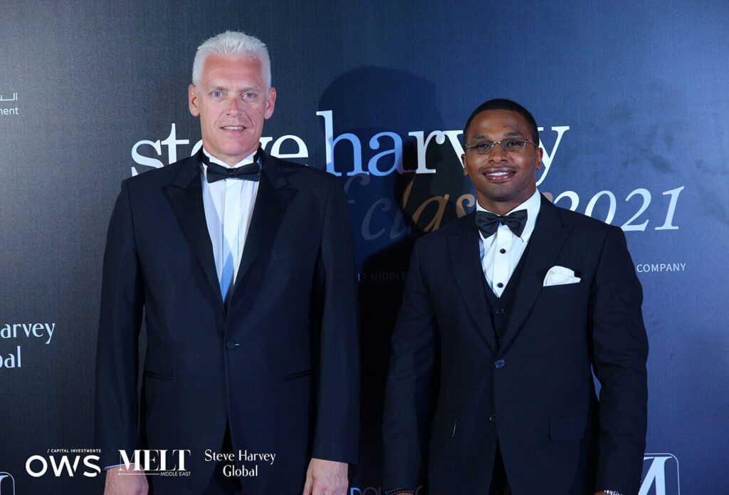 Guests on the red carpet