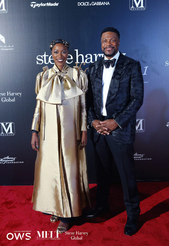 Guests posing for a picture